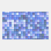 Azulejos azuis adesivo