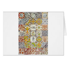 Azulejos holandeses cartões