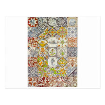 Azulejos holandeses cartões postais