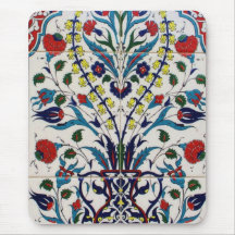 Azulejos islâmicos tradicionais do design floral mousepad
