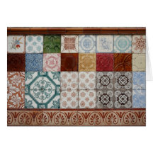 Azulejos portugueses cartões