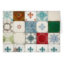Azulejos portugueses cartões