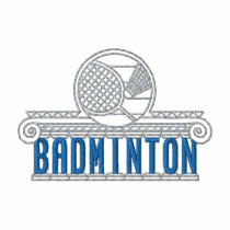 Badminton camisas bordadas