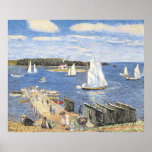 Baía de Mahone, William Glackens Posteres