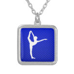 Balé azul bijuteria personalizada