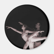 Balé - dança Partners 2 - vermelho Imã