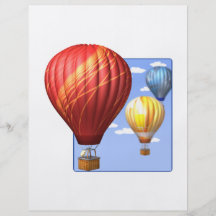 Ballooning 2 modelo de panfleto
