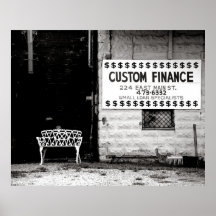 Banco branco posters