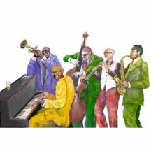 * banda de jazz * fotoescultura