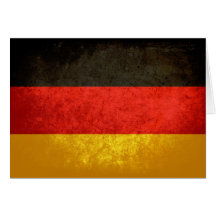 Bandeira alemão cartao