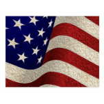 Bandeira americana dos E.U. da bandeira dos Estado Cartão Postal