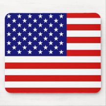 Bandeira americana mousepad