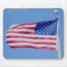 Bandeira americana Mousepad