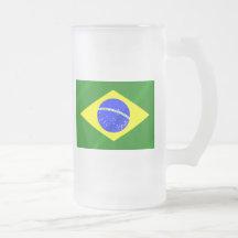 Bandeira brasileira de presentes e de camisetas de canecas