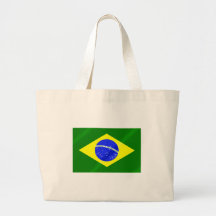 Bandeira brasileira de presentes e de camisetas de bolsas