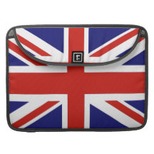 Bandeira britânica bolsas MacBook pro