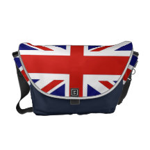 Bandeira britânica bolsas mensageiro