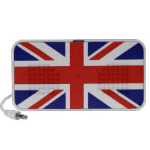 Bandeira britânica caixinha de som para mini
