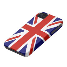 Bandeira britânica capa de iPhone 4 Case-Mate