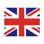 Bandeira britânica impressão em tela canvas