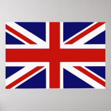 Bandeira britânica posteres