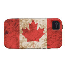 Bandeira canadense áspera