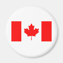 Bandeira canadense ima de geladeira