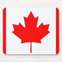 Bandeira canadense mousepad