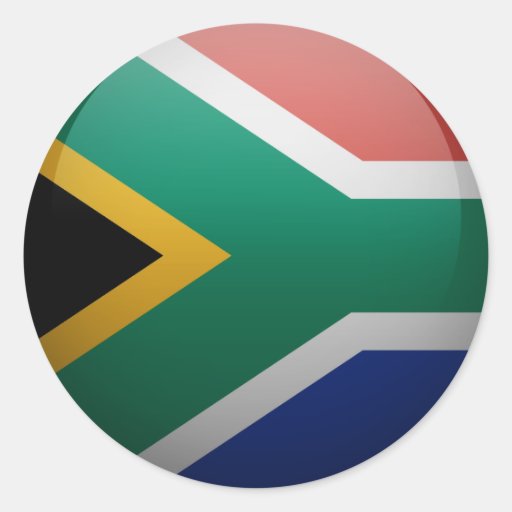 Bandeira da África do Sul Zazzle
