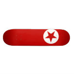 Bandeira da Coreia do Norte Skates