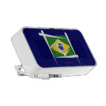 Bandeira da escova de Brasil Caixinha De Som Para Laptop