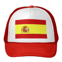 Bandeira da espanha boné