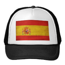 Bandeira da espanha bonés