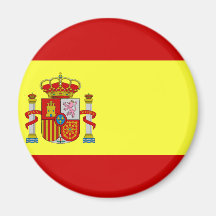 Bandeira da espanha imas de geladeira