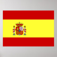 Bandeira da espanha posters