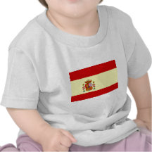 Bandeira da espanha t-shirts