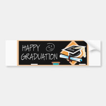 Bandeira da graduação adesivo