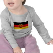 Bandeira da RDA República Democrática da Alemanha Camisetas