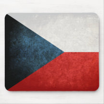 Bandeira da república checa mousepads
