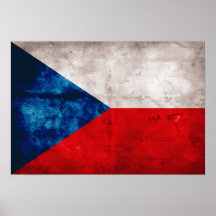 Bandeira da república checa posters