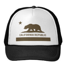 Bandeira da república de Califórnia - Brown Bone
