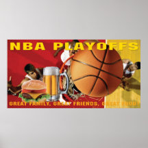 Bandeira das eliminatórias do basquetebol de NBA Posteres