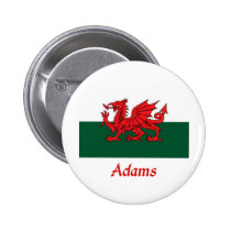 Bandeira de Adams Galês broches