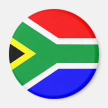 Bandeira de África do Sul Imã