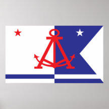 Bandeira de Alameda Posters