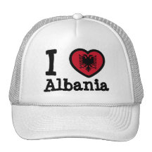 Bandeira de Albânia Boné