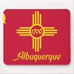 Bandeira de Albuquerque, New mexico, os Estados Un Mousepads