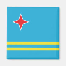 Bandeira de alta qualidade de Aruba Imã De Geladeira