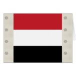 Bandeira de alta qualidade de Yemen Cartoes