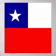 Bandeira de alta qualidade do Chile Impressão